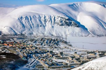 горы в Мурманской области Горный массив Хибины, Кировск