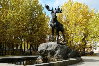 Памятник в Мончегорске Памятник Лосю, Мончегорск